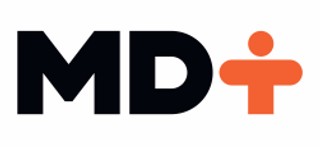 Логотип МД + на Проспекте Октября 71/2