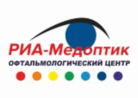 Логотип РИА-Медоптик на Мустая Карима